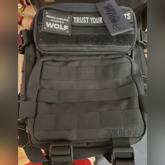 wolfpak Bags Wolfpak 9l Backpack Mini Alpha Black Poshmark